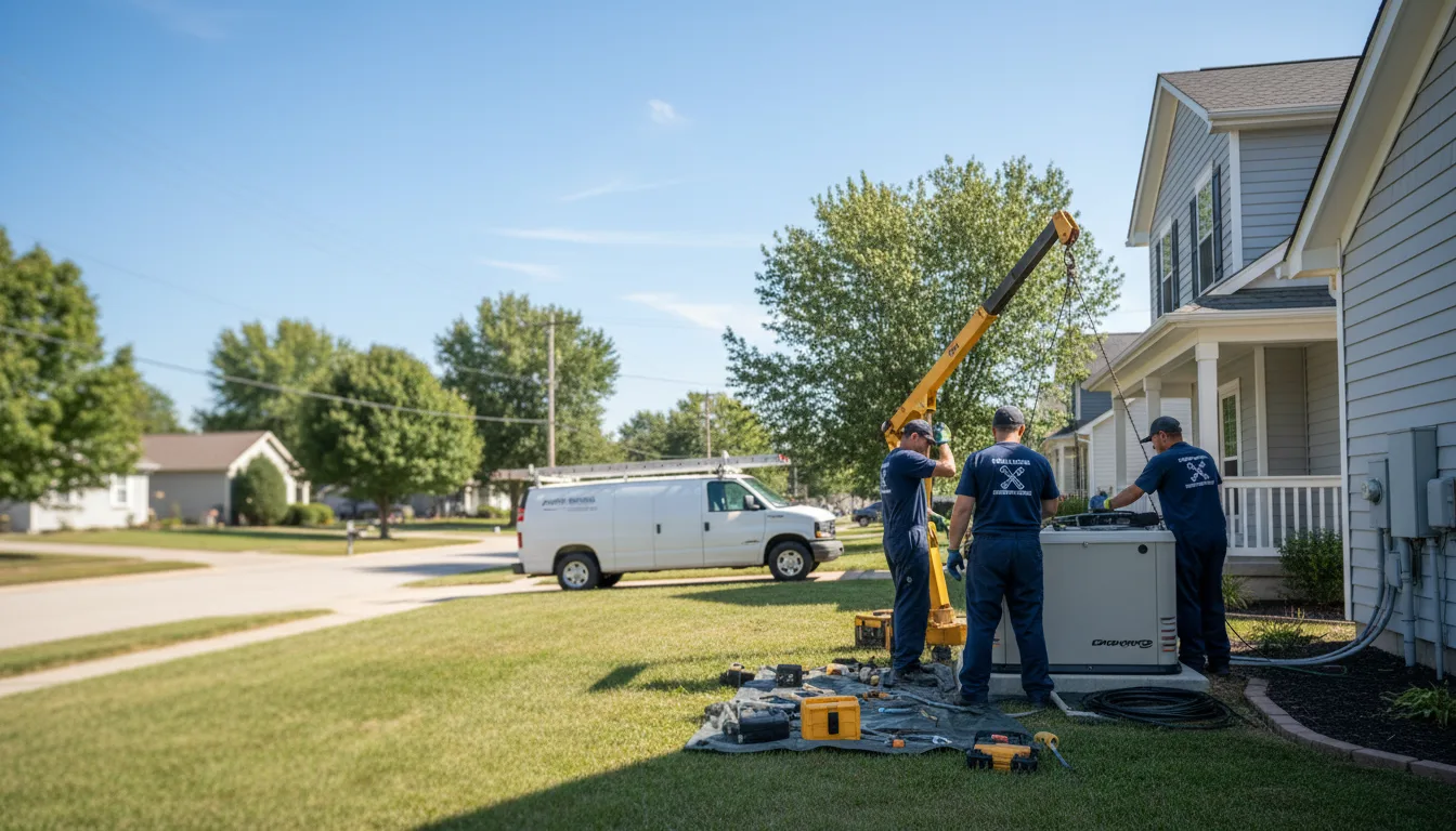 Generator Installation in Darrow, LA near me